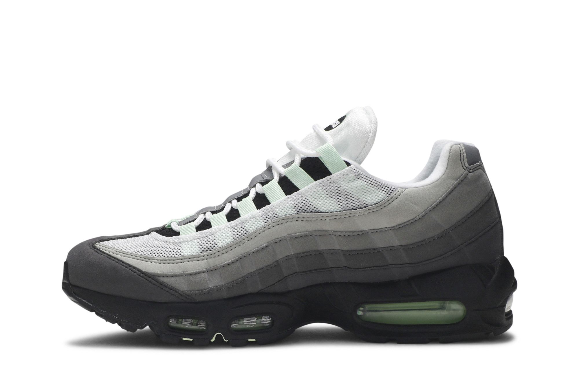 Air max 95 mint on feet clearance
