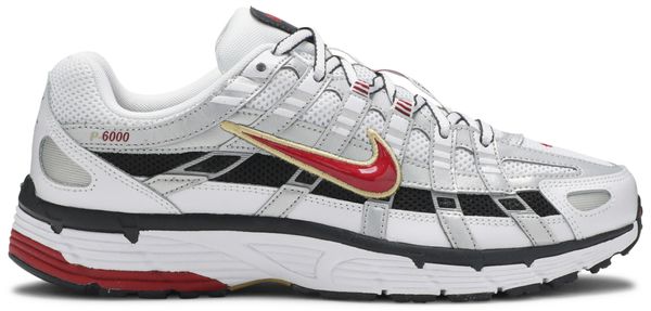 Wmns P-6000 Cnpt 'metallic Silver Red'