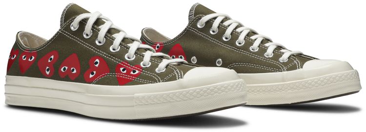 Comme des Garcons Play x Chuck 70 Low Top Multi Heart