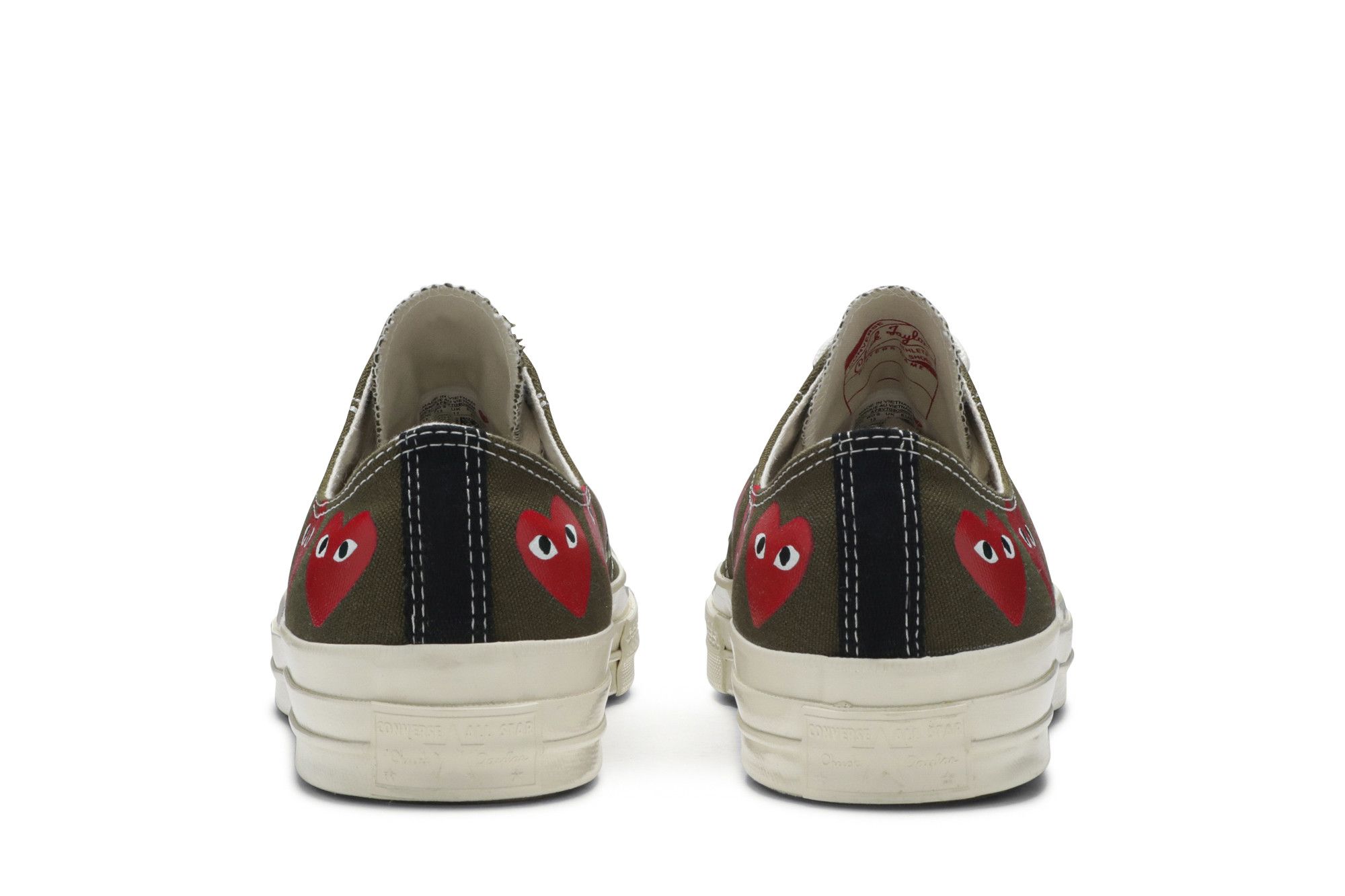 【未開封】SWITCH special COMMEdesGARÇONS Buy Comme des Garçons Play x Chuck 70 Low Top 'Multi Heart