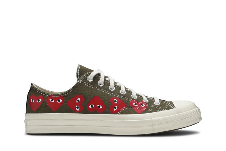 Buy Converse Comme des Garçons Play x Chuck 70 Low Top  display picture 1