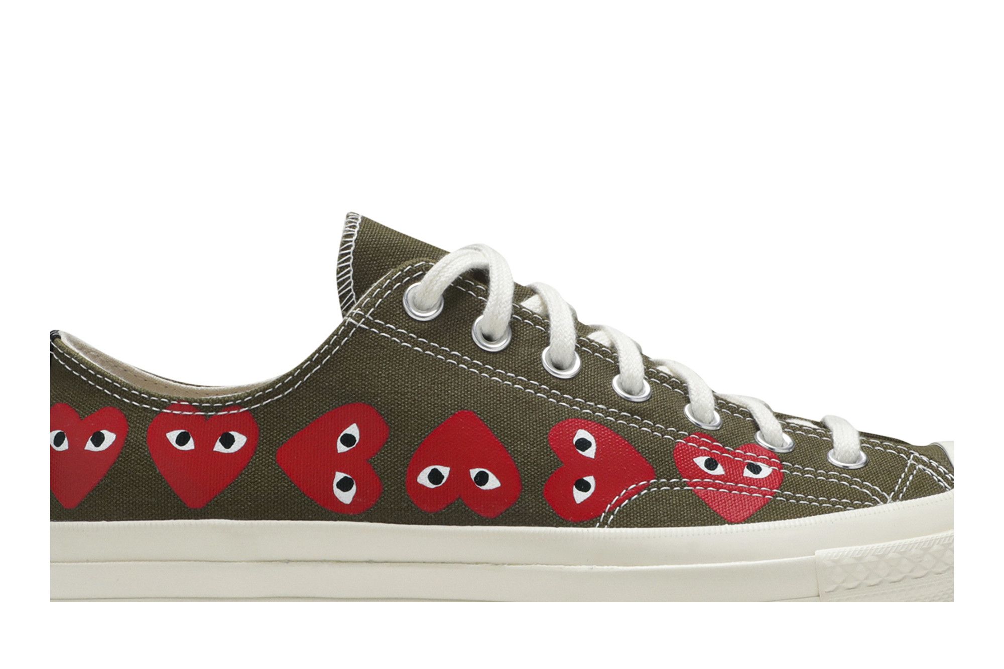 Khaki comme des garcons converse new arrivals