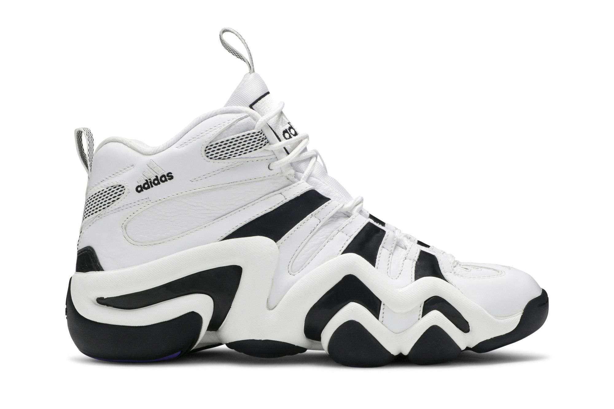 Adidas crazy 8 white clearance