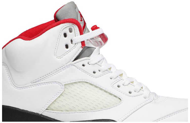 Air Jordan 5 Retro White Fire Red 2000