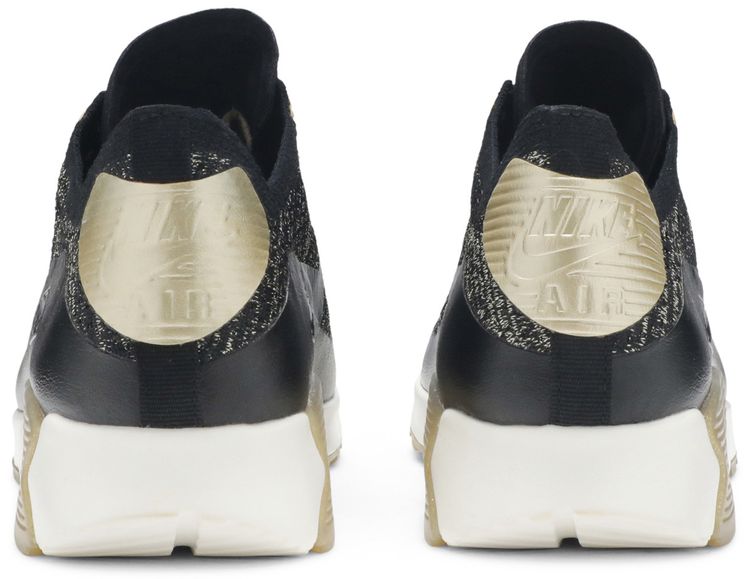 Nike Wmns Air Max 90 Ultra Flyknit Metallic Gold