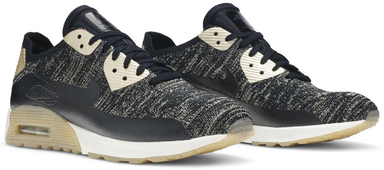 Nike Wmns Air Max 90 Ultra Flyknit Metallic Gold