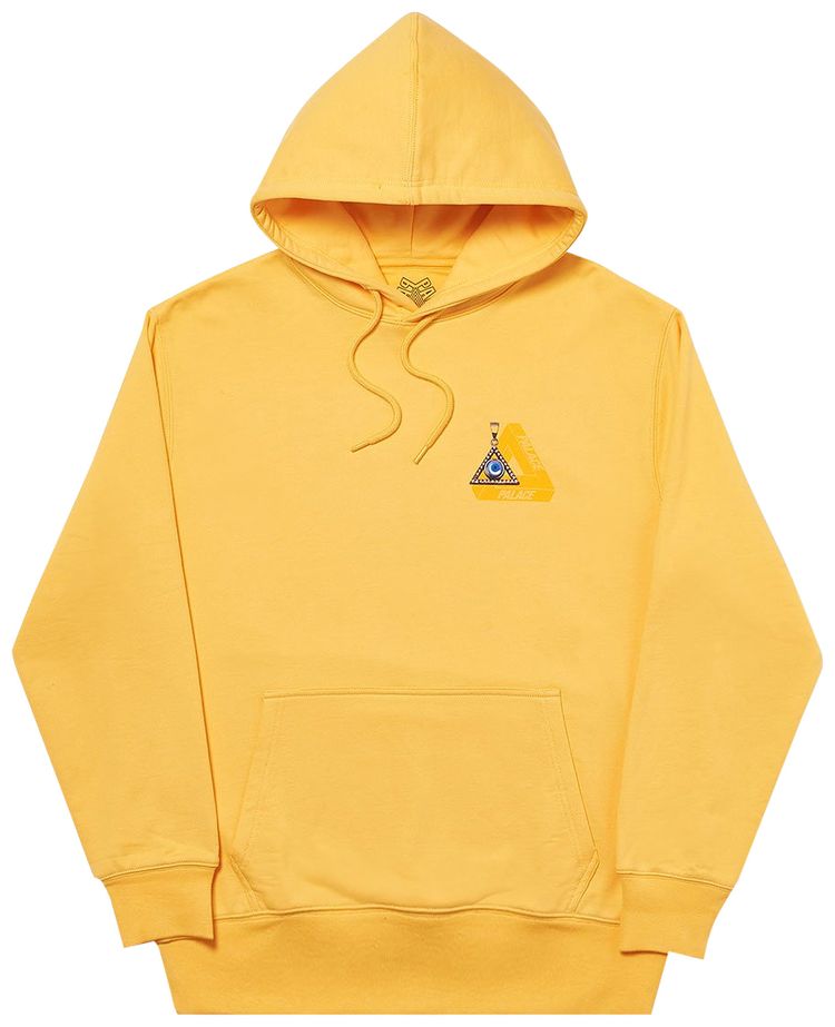 Palace Tri Smiler Hood Yellow