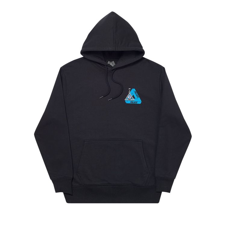 Palace Tri Smiler Hood Black