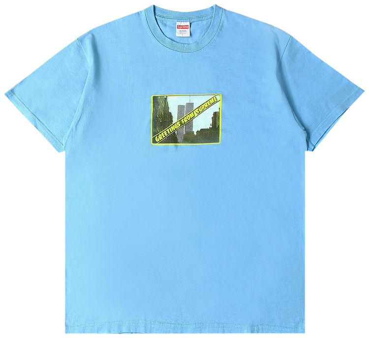Supreme Greetings Tee Light Slate