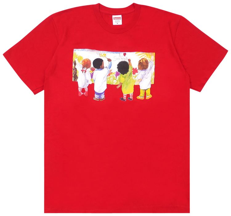 Supreme Kids Tee Red
