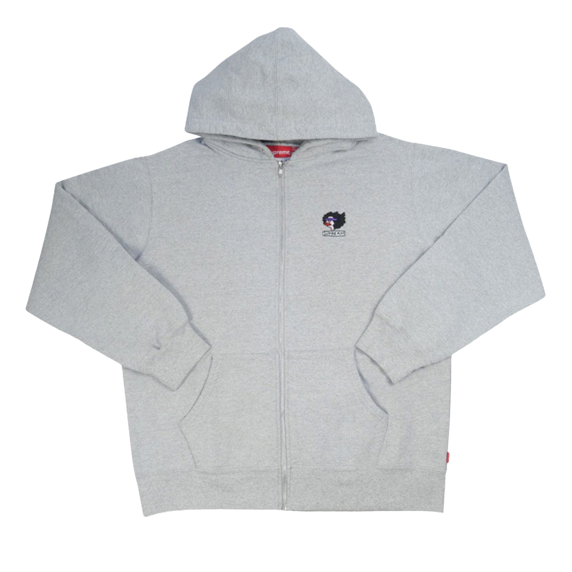 Buy Supreme Gonz Ramm Zip Up Sweatshirt 'Heather Grey' - FW17SW23