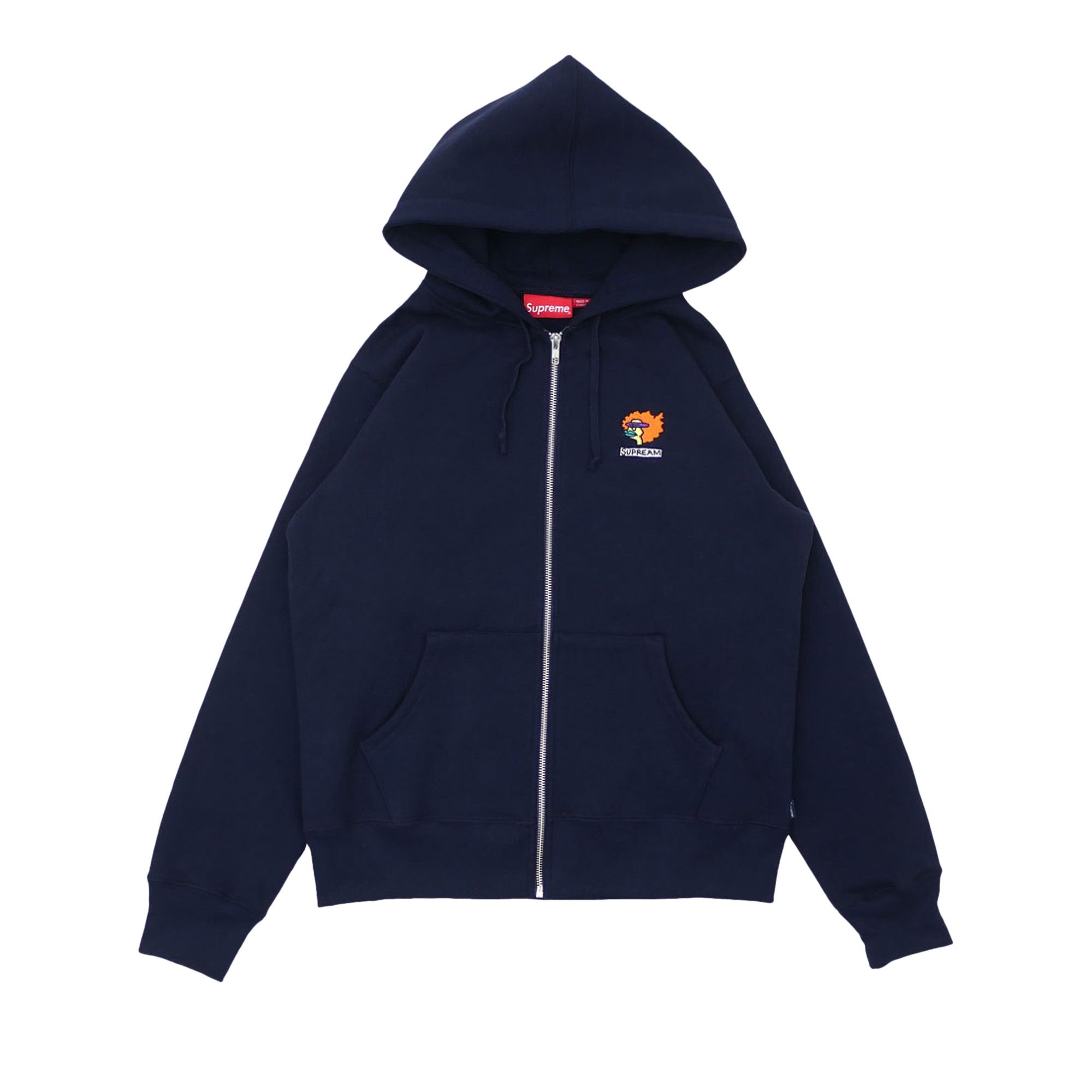 Buy Supreme Gonz Ramm Zip Up Sweatshirt Navy FW17SW23 NAVY GOAT CA