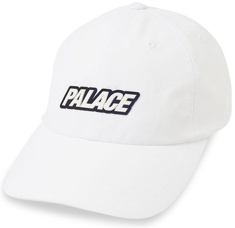 Palace UV Shell 6 Panel White