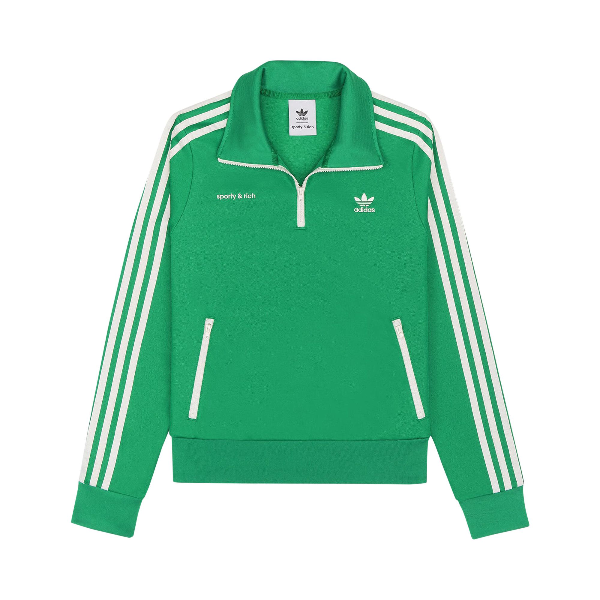 グランドセール 漫画 Zip Quarter Adidas x Rich & Sporty Buy Track GOAT | QZ1032JG2  - Green/Cream' 'Jolly Jacket トップス