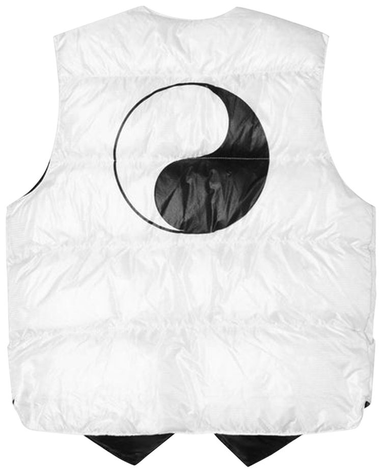 Stussy X Ol X Cdw Reversible Vest White