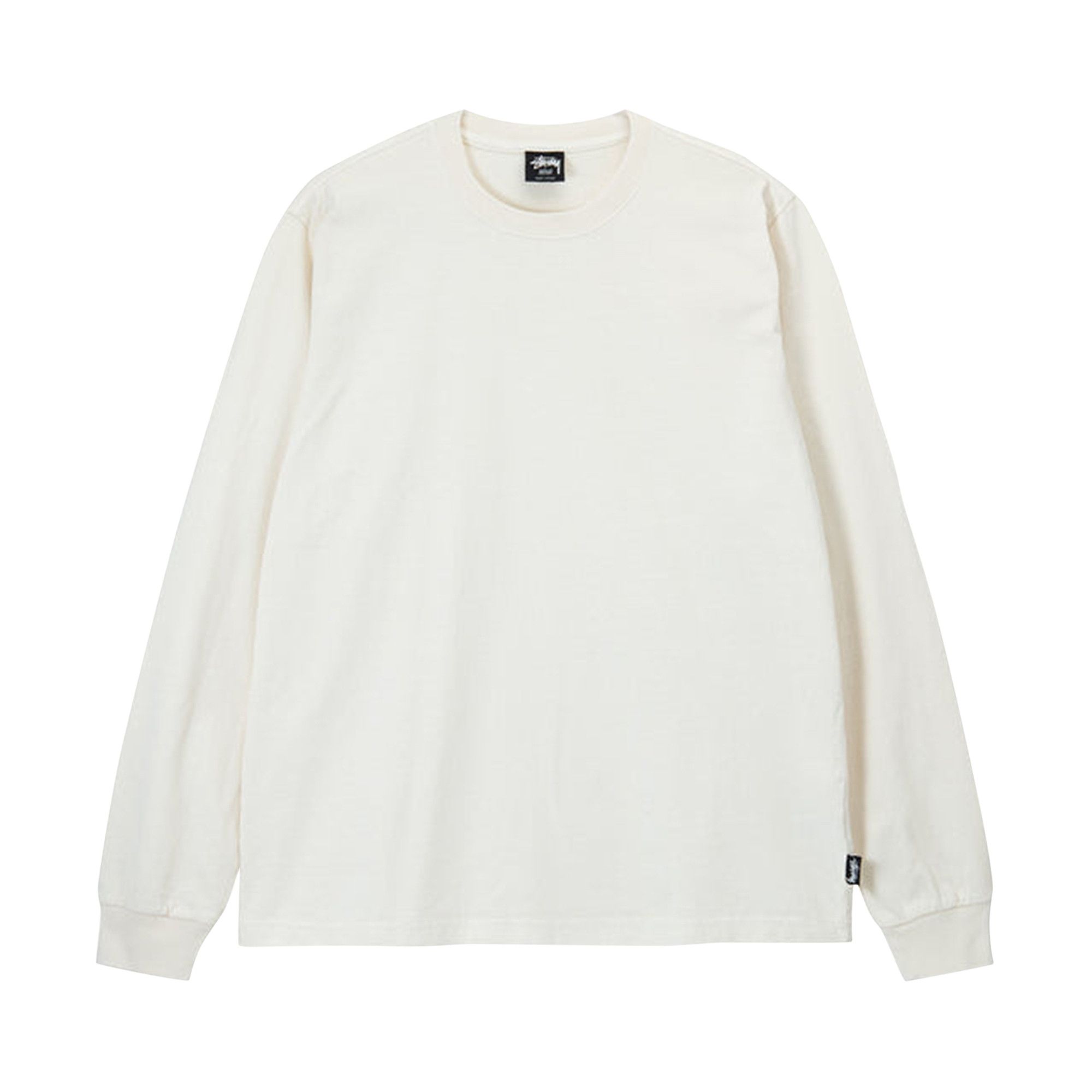 ★送料・関税込★Stussy★PIGMENT DYED LS CREW★Tシャツ 関税込☆Stussy☆Basic Stussy Pigment Dyed LS T-Shirt Coffee