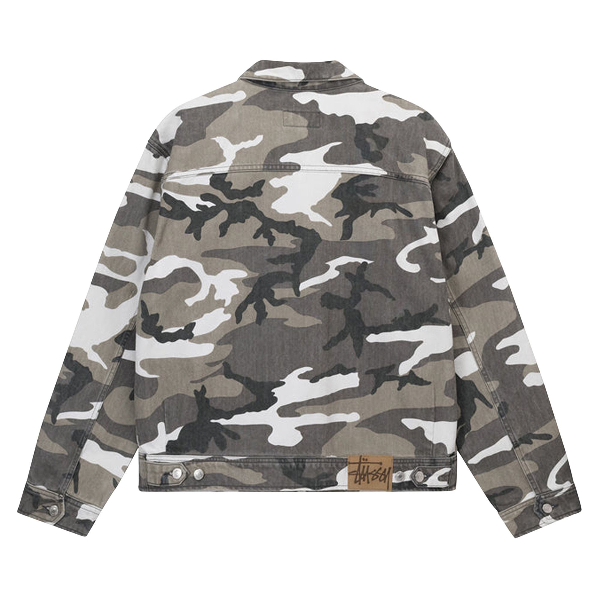 Buy Stussy Camo Zip Work Jacket 'Multicolor' - 115681 MULT