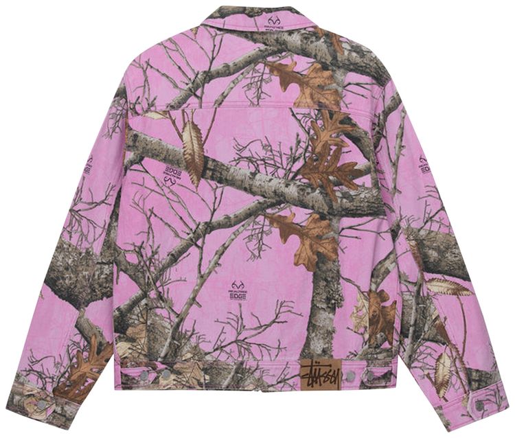 Stussy Realtree Edge Zip Work Jacket Pink