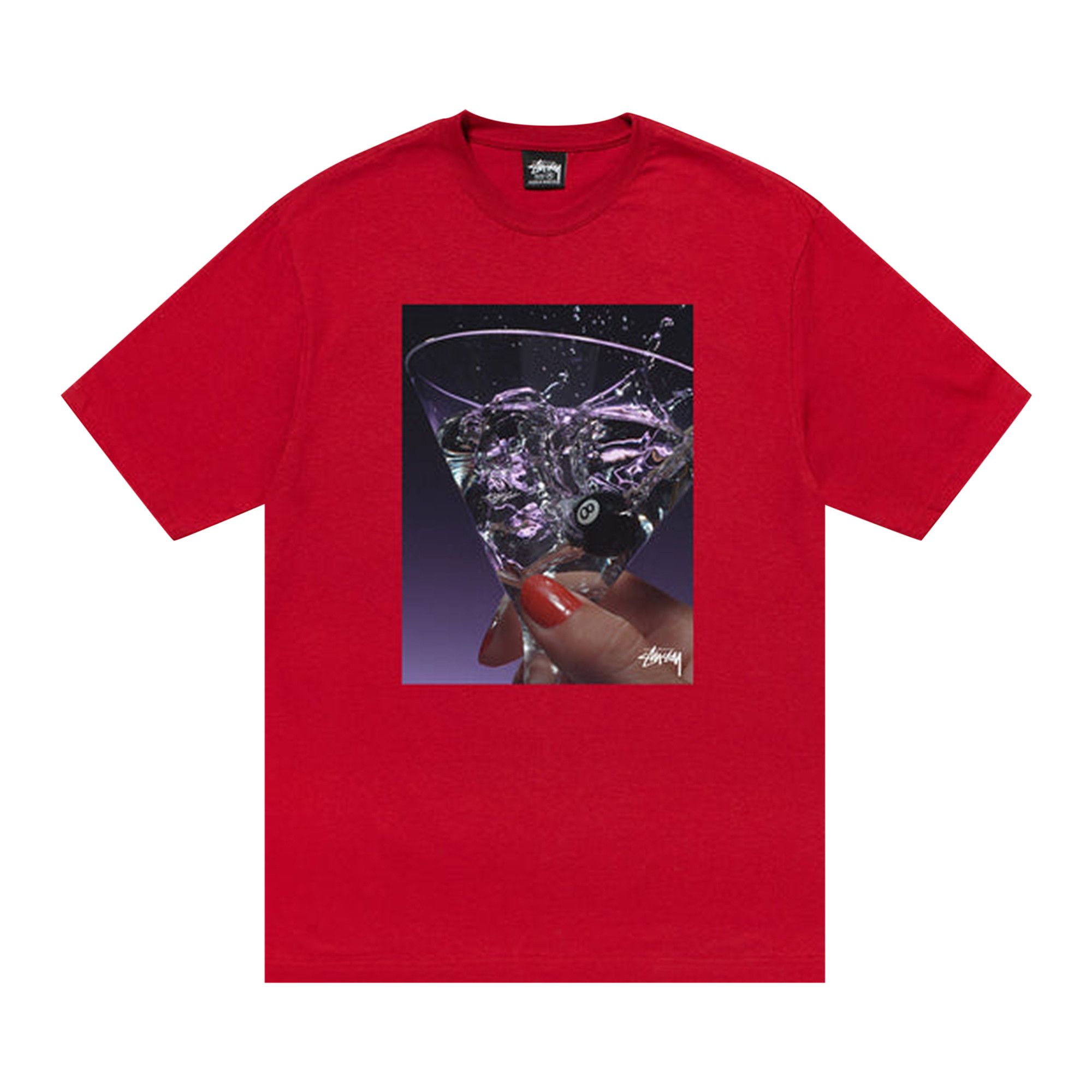 martini tee stussy