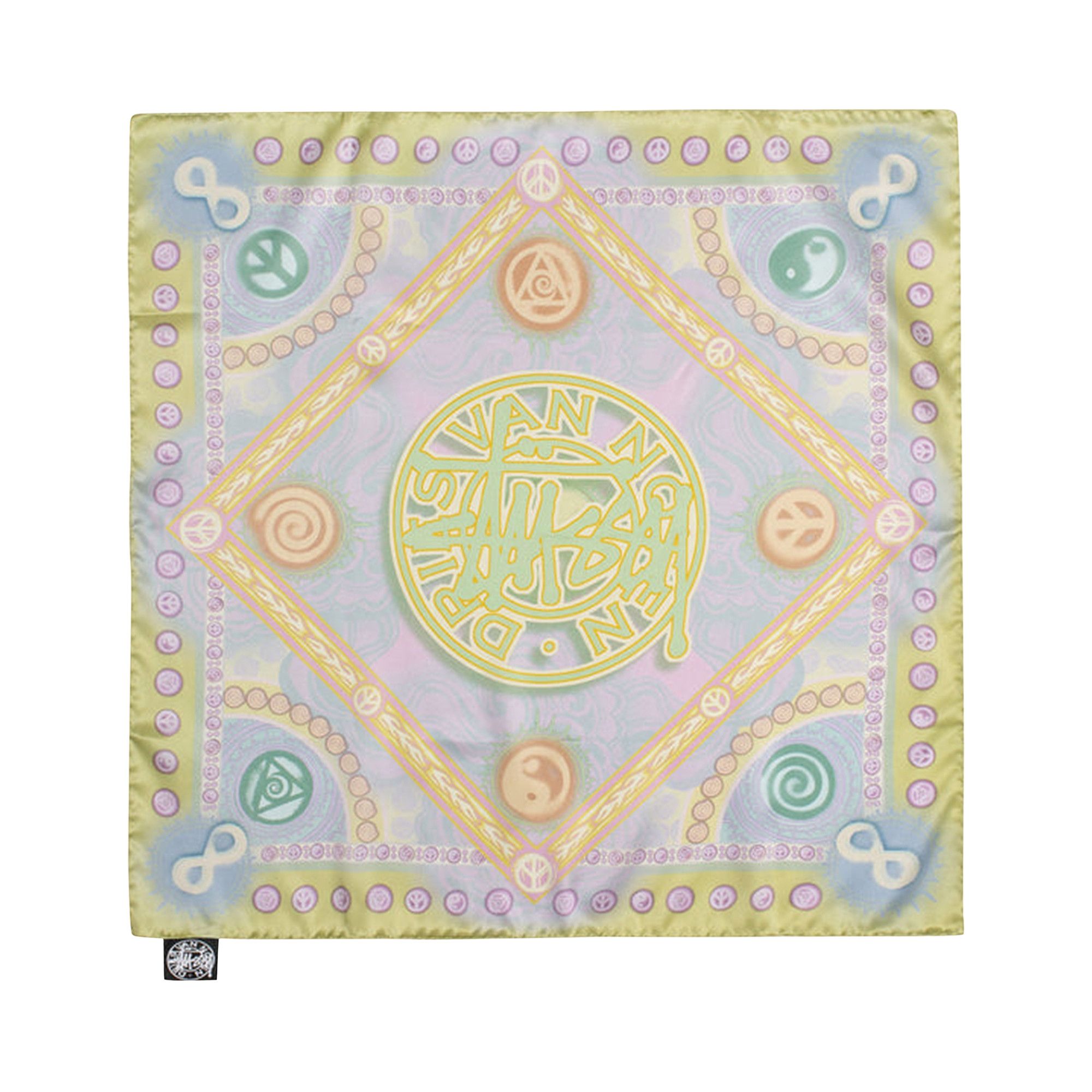 人気★【STUSSY】★Stussy x Dries Van Noten Bandana T★Lilac ☆関税込☆Stussy☆Stussy x Dries Van Noten Bandana☆ (STUSSY