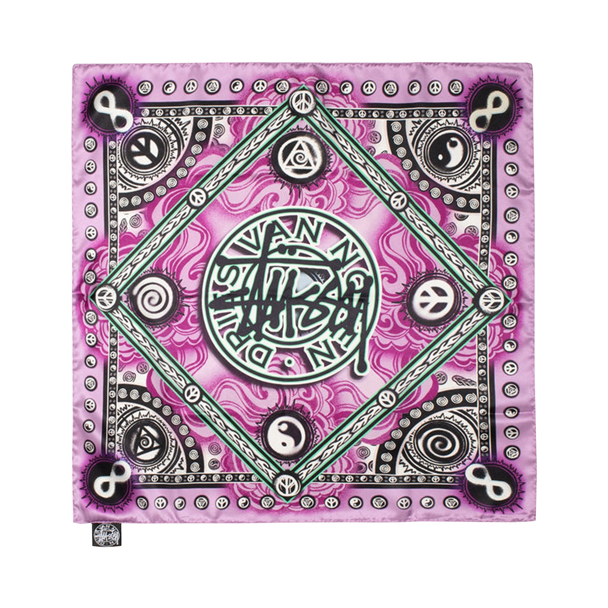 Buy Stussy x Dries Van Noten Bandana 'Pink' - 338239 PINK | GOAT