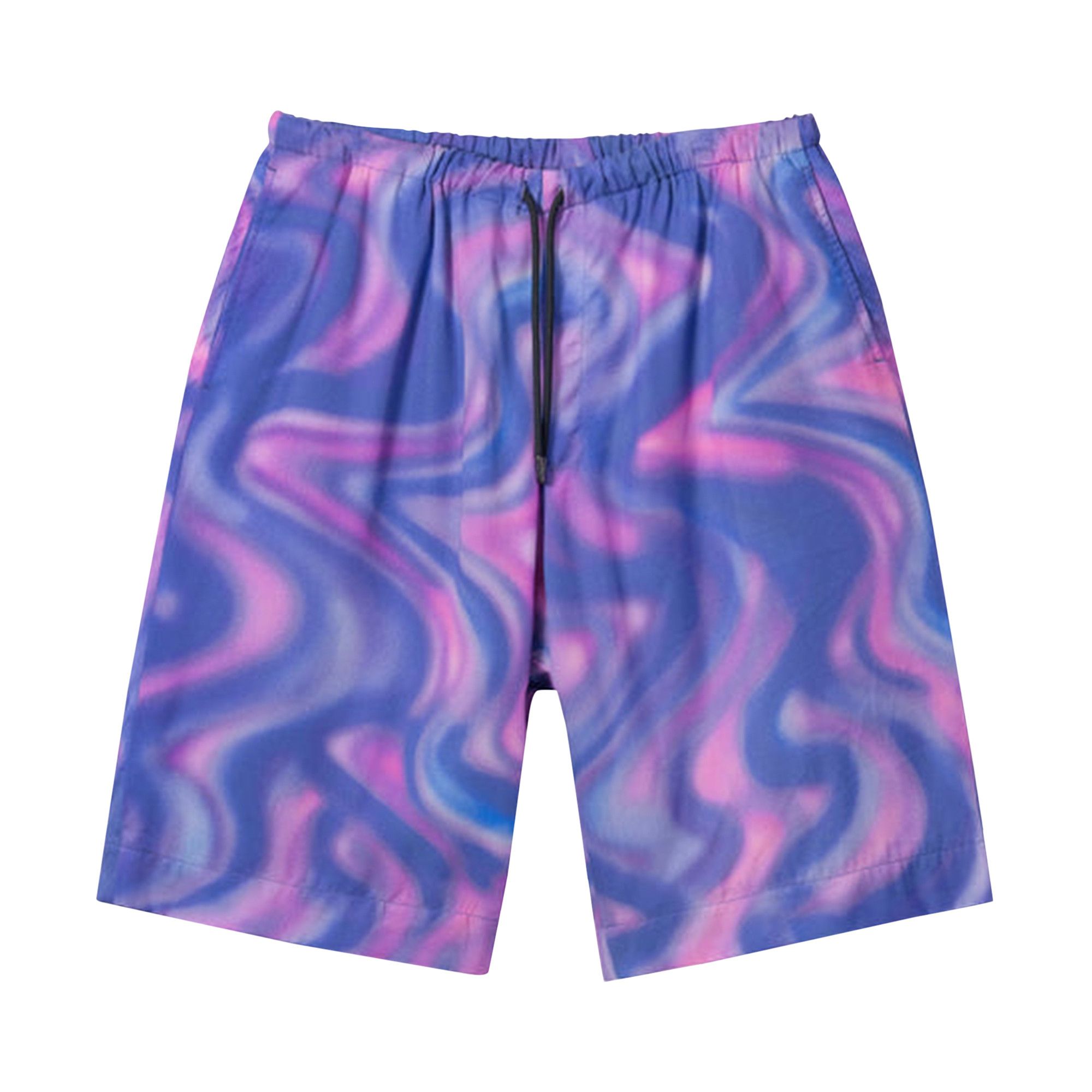 Buy Stussy x Dries Van Noten Waves Short 'Purple' - 312021 PURP | GOAT