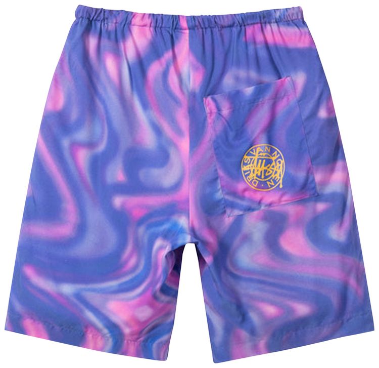 Stussy x Dries Van Noten Waves Short Purple