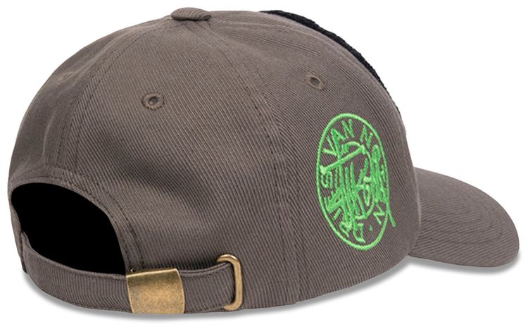 Stussy x Dries Van Noten 8 Ball Patch Cap Khaki