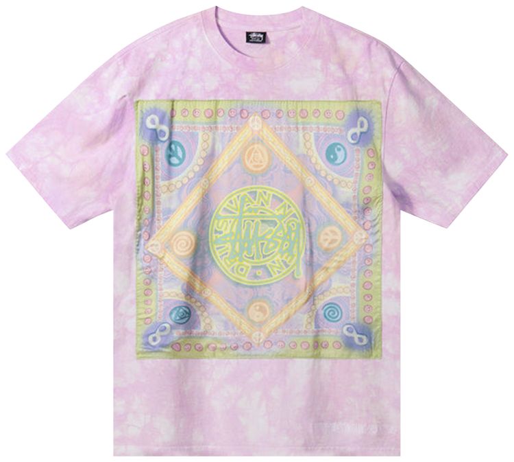 Stussy x Dries Van Noten Bandana Tee Lilac