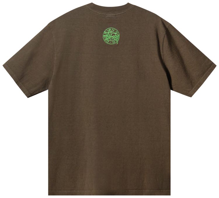 Stussy x Dries Van Noten Airbrush Vase Tee Khaki