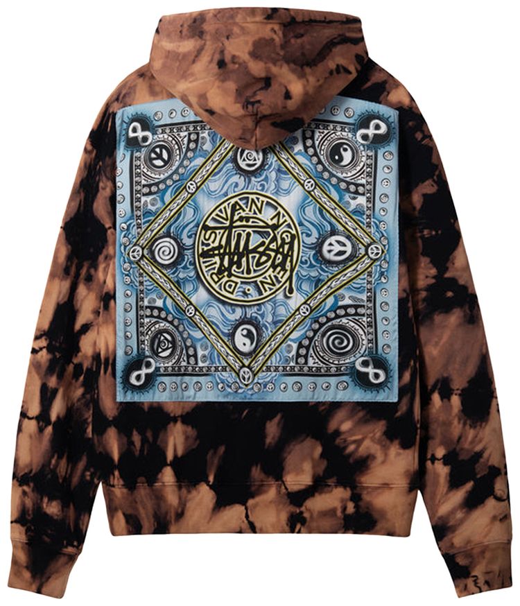 Stussy x Dries Van Noten Bandana Hoodie Camel