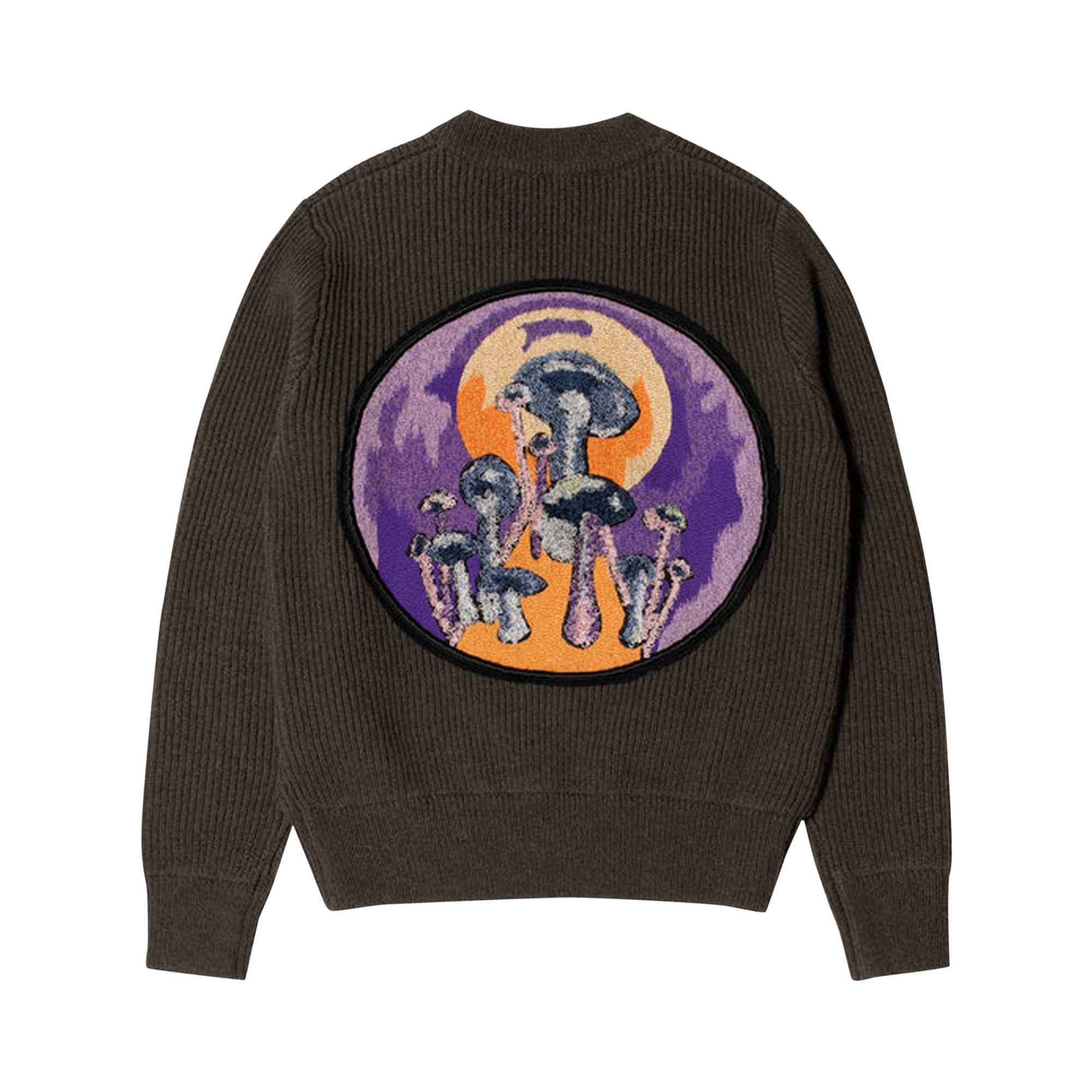 Buy Stussy x Dries Van Noten Patch Knit Sweater 'Sand' - 317008 SAND | GOAT