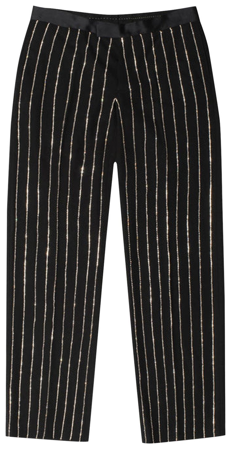 Stussy x Dries Van Noten Crystal Smoking Pant Black