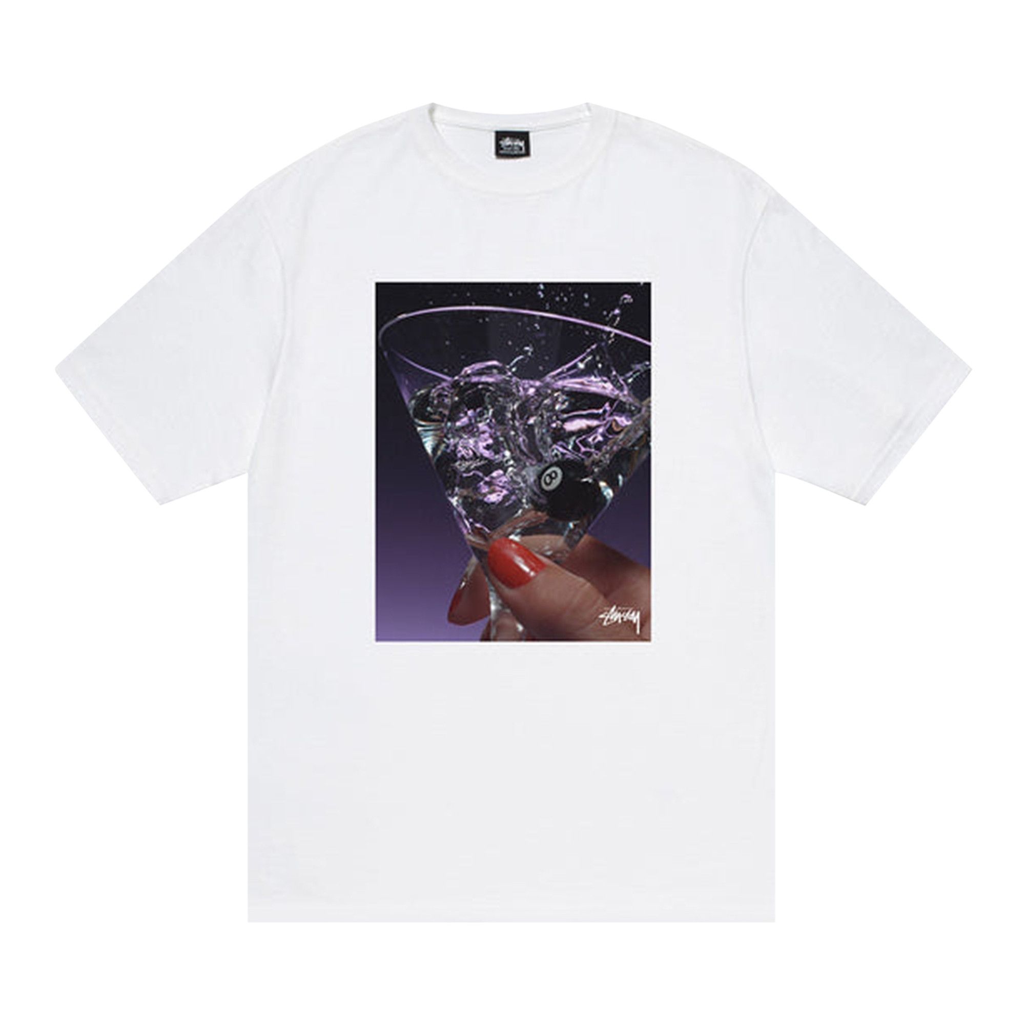 Buy Stussy Martini Tee 'White' - 1904849 WHIT | GOAT