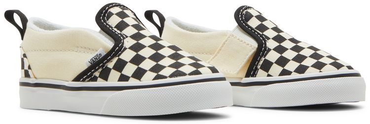 Vans Classic Slip On V TD Checkerboard   Black White