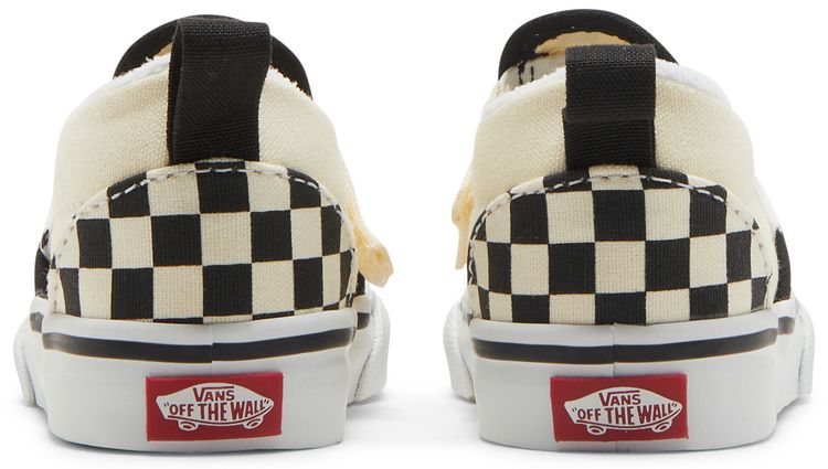 Vans Classic Slip On V TD Checkerboard   Black White