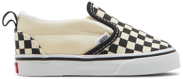 Vans Classic Slip On V TD Checkerboard   Black White