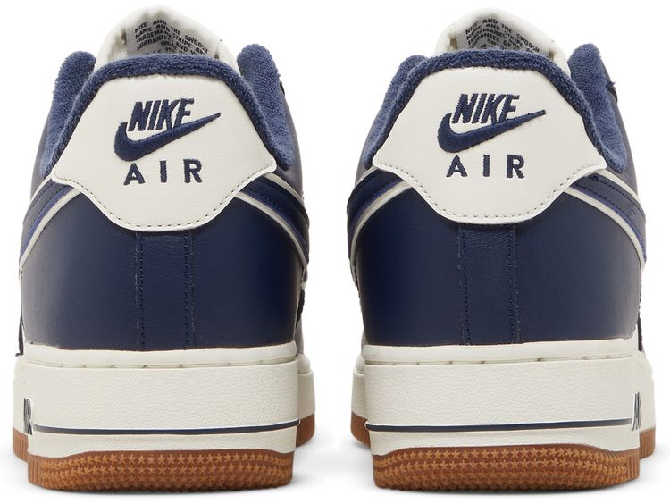 Air Force 1 07 LV8 College Pack   Midnight Navy