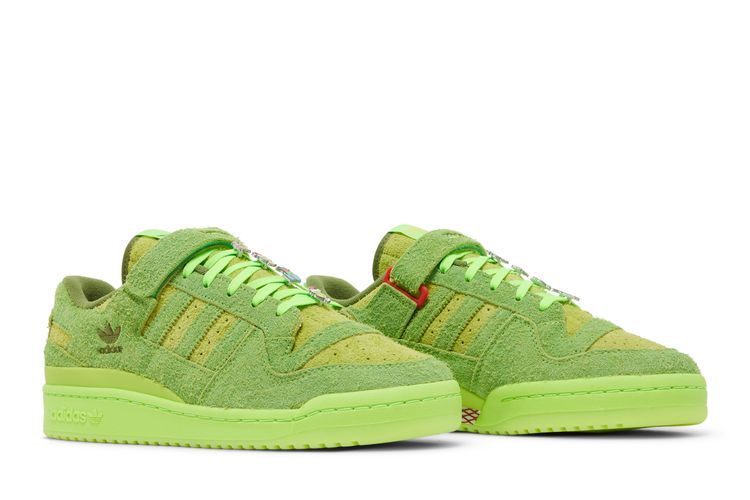 adidas gazelle silver green womens Adidas Forum Low The Grinch main image 0