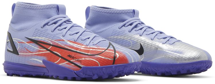 Kylian Mbappe x Nike Mercurial Superfly 8 Academy TF GS Flames
