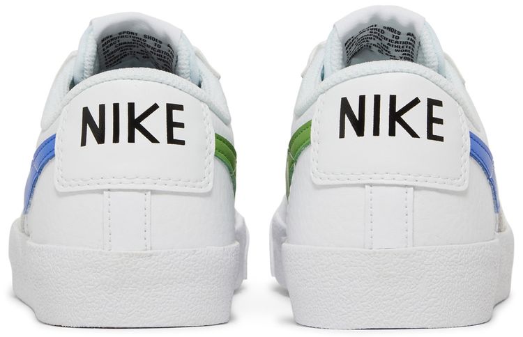 Nike Blazer Low 77 GS White Chlorophyll Medium Blue