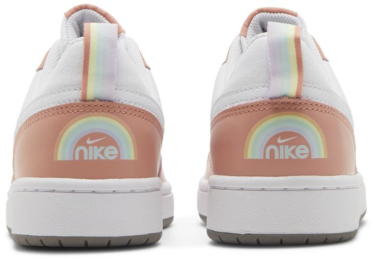 Nike Court Borough Low 2 SE GS White Light Madder Root