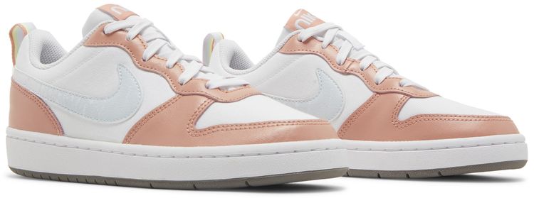 Nike Court Borough Low 2 SE GS White Light Madder Root