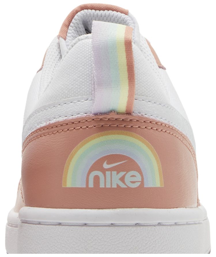 Nike Court Borough Low 2 SE GS White Light Madder Root