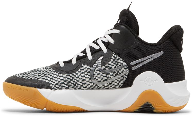 Nike KD Trey 5 IX Black Metallic Cool Grey