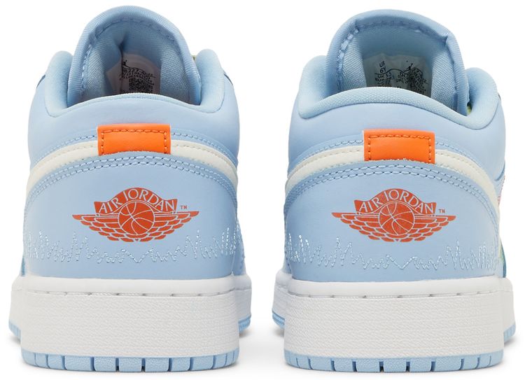 Air Jordan 1 Low SE GS Blue Stitch
