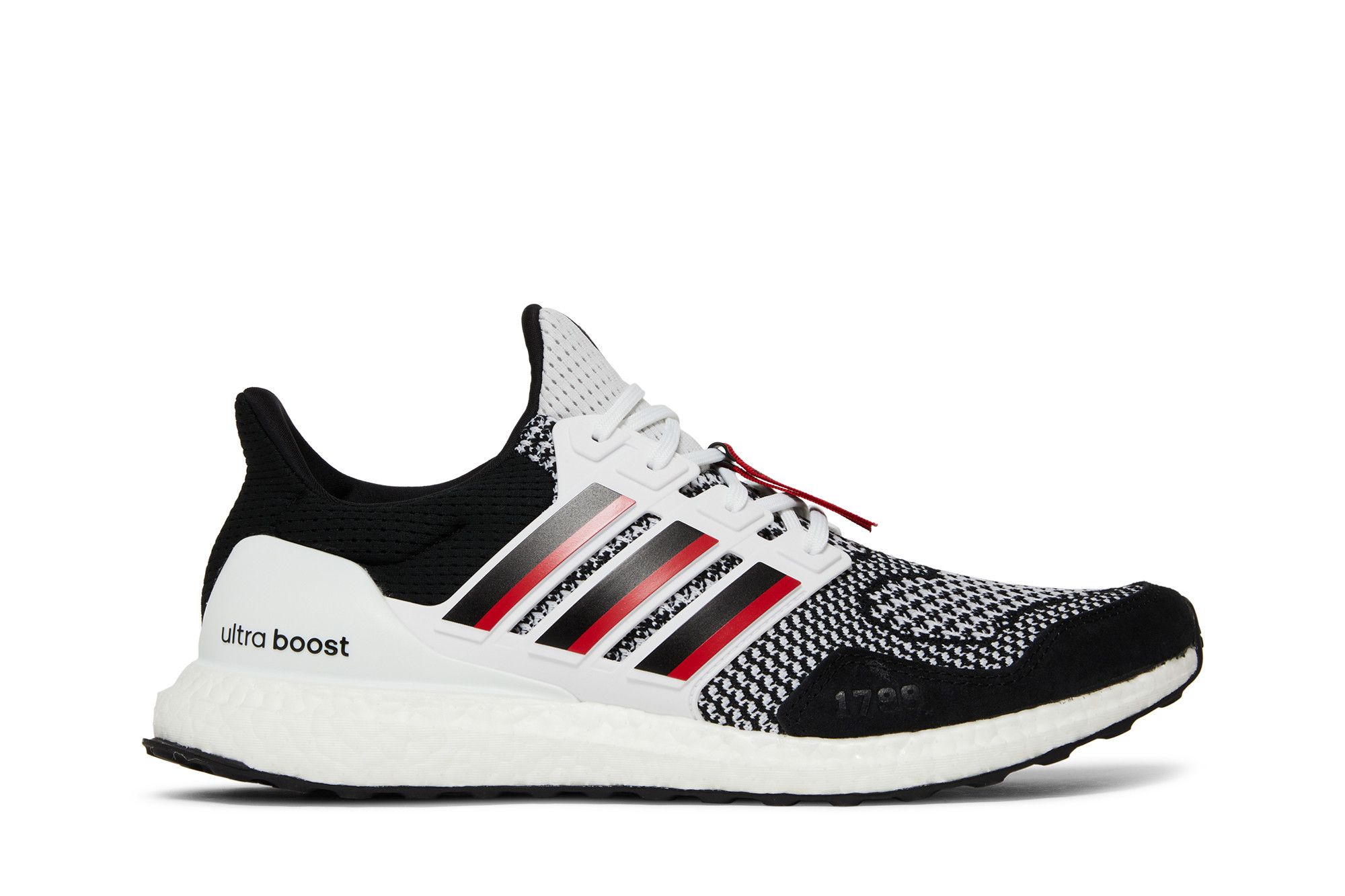 Red white and shop black ultra boost
