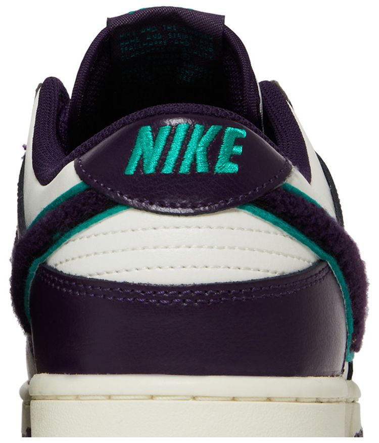 Nike Dunk Low Chenille Swoosh   Grand Purple