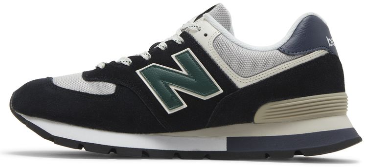 New Balance 574 Rugged Black Green