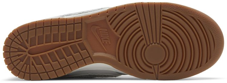 Nike Mens Dunk High Chenille Swoosh Light Smoke Grey